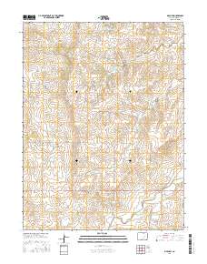Bijou SW 2016 topographic map thumbnail