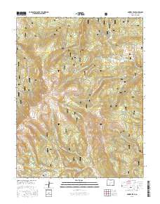 Bowers Peak 2016 topographic map thumbnail