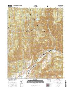 Bowie 2016 topographic map thumbnail