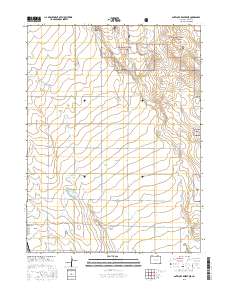 Antelope Reservoir 2016 topographic map thumbnail