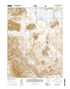 Antero Reservoir 2016 topographic map thumbnail