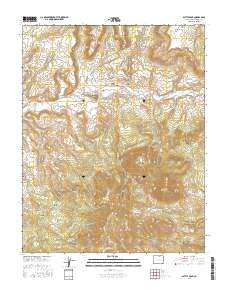 Battle Rock 2016 topographic map thumbnail
