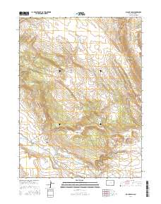 Big Joe Basin 2016 topographic map thumbnail