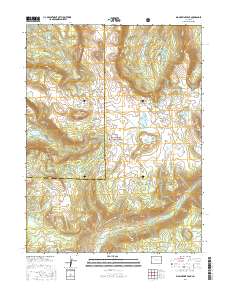 Big Marvine Peak 2016 topographic map thumbnail