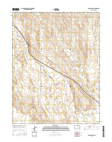 Barron Creek 2016 topographic map thumbnail