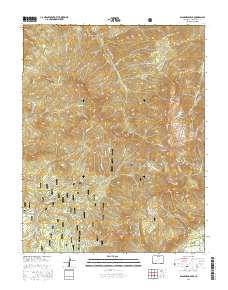Blackhead Peak 2016 topographic map thumbnail