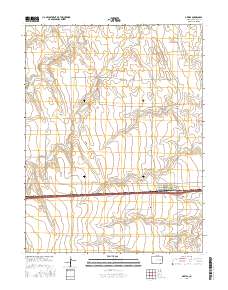 Arriba 2016 topographic map thumbnail