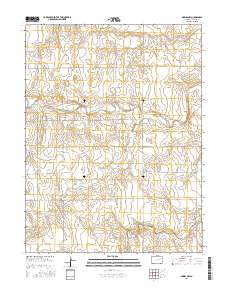 Arriba NW 2016 topographic map thumbnail