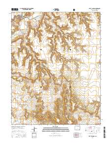 Beaty Canyon 2016 topographic map thumbnail