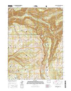Blair Mountain 2016 topographic map thumbnail