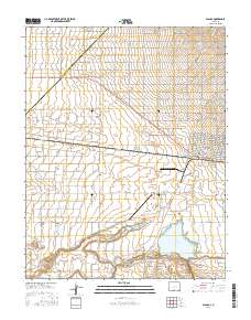 Blanca 2016 topographic map thumbnail