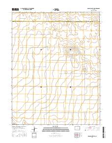 Arsenic Lake SW 2016 topographic map thumbnail
