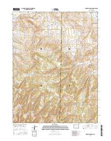 Breeze Mountain 2016 topographic map thumbnail