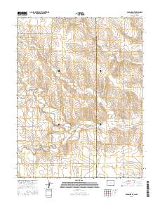 Arapahoe NE 2016 topographic map thumbnail