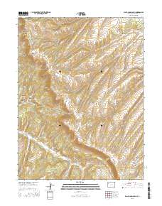 Black Cabin Gulch 2016 topographic map thumbnail