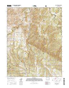 Bear Creek 2016 topographic map thumbnail