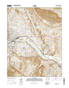 Canon City 2016 topographic map thumbnail