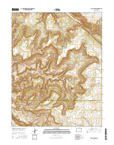 Bull Canyon 2016 topographic map thumbnail