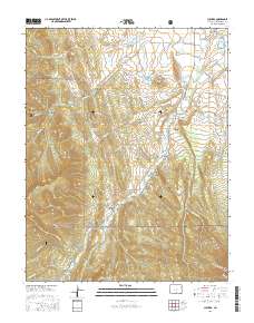 Cuchara 2016 topographic map thumbnail