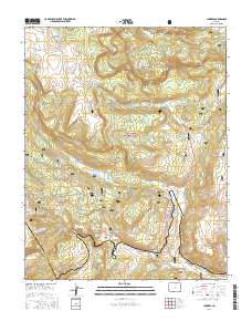 Cumbres 2016 topographic map thumbnail