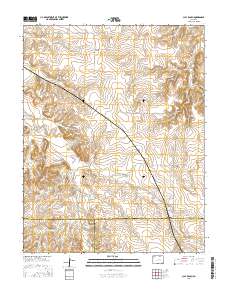 Clay Ranch 2016 topographic map thumbnail