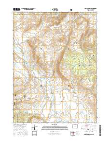 Crazy Mountain 2016 topographic map thumbnail