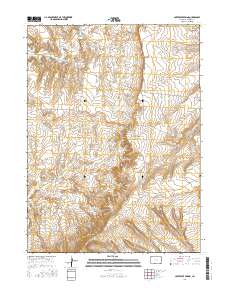 Coffeepot Spring 2016 topographic map thumbnail