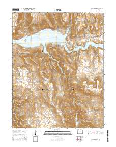 Carpenter Ridge 2016 topographic map thumbnail