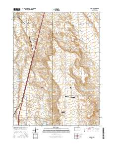 Carr SW 2016 topographic map thumbnail