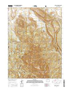 Buffalo Peak 2016 topographic map thumbnail