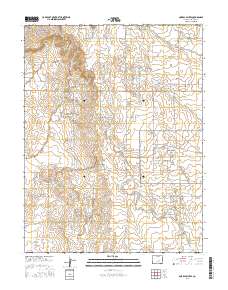 Corral Bluffs 2016 topographic map thumbnail