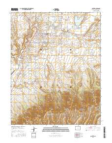 Cortez 2016 topographic map thumbnail