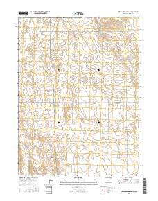 Buffalo Springs Ranch 2016 topographic map thumbnail