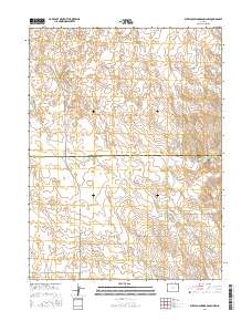Buffalo Springs Ranch NW 2016 topographic map thumbnail