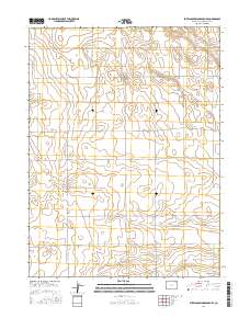 Buffalo Springs Ranch SE 2016 topographic map thumbnail