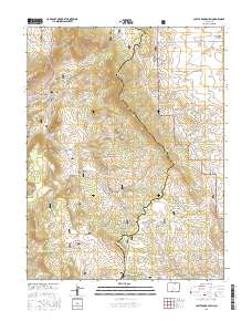 Castle Rock Gulch 2016 topographic map thumbnail