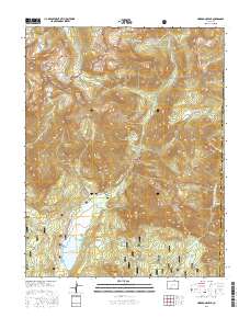 Cimarrona Peak 2016 topographic map thumbnail