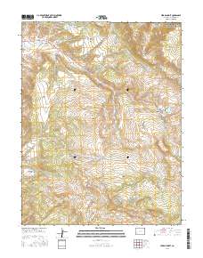 Cerro Summit 2016 topographic map thumbnail