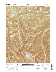 Capitol Peak 2016 topographic map thumbnail