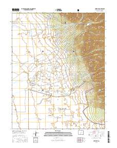 Crestone 2016 topographic map thumbnail