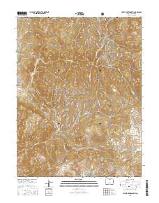 Cripple Creek North 2016 topographic map thumbnail