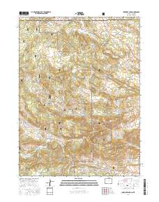 Cherokee Park 2016 topographic map thumbnail