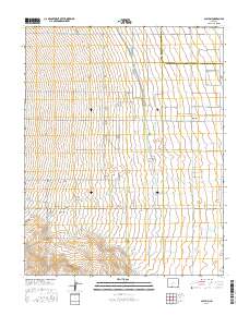 Capulin 2016 topographic map thumbnail