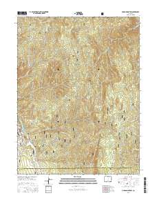 Dakan Mountain 2016 topographic map thumbnail