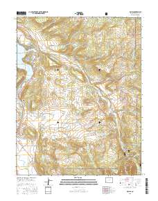 Dallas 2016 topographic map thumbnail