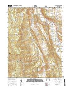Cattle Creek 2016 topographic map thumbnail