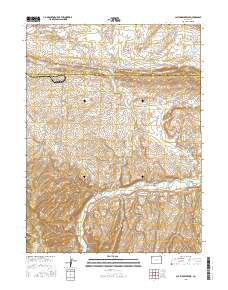 Cactus Reservoir 2016 topographic map thumbnail