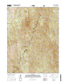 Deckers 2016 topographic map thumbnail