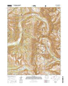 Climax 2016 topographic map thumbnail