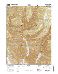 Deep Creek Point 2016 topographic map thumbnail